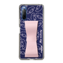 スリムプロテクションケース - STAND & RING RIBBON Sakura Pink［ マイメロディ - リボン - フェイス ］
