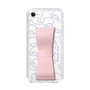 スリムプロテクションケース - STAND & RING RIBBON Sakura Pink［ リトルツインスターズ - リボン - フェイス ］