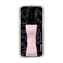 スリムプロテクションケース - STAND & RING RIBBON Sakura Pink［ リトルツインスターズ - リボン - フェイス ］