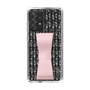 スリムプロテクションケース - STAND & RING RIBBON Sakura Pink［ ひみつのアッコちゃん - 飾り模様 ］