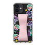 スリムプロテクションケース - STAND & RING RIBBON Sakura Pink［ キャンディーカリエス - ステッカー ］