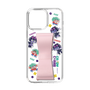 スリムプロテクションケース - STAND & RING RIBBON Sakura Pink［ キャンディーカリエス - ステッカー ］