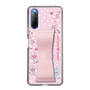 スリムプロテクションケース - STAND & RING RIBBON Sakura Pink［ エスターバニー - Love ］