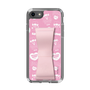 スリムプロテクションケース - STAND & RING RIBBON Sakura Pink［ エスターバニー - Pattern ］