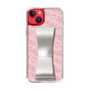スリムプロテクションケース - STAND & RING RIBBON Silver［ Samantha Thavasa - スクリッタ - ピンク ］