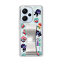 スリムプロテクションケース - STAND & RING RIBBON Silver［ キャンディーカリエス - みんな ］