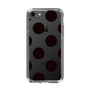 スリムプロテクションケース［ シンプルドット - Black ］