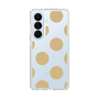スリムプロテクションケース［ シンプルドット - Beige ］