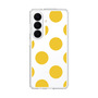 スリムプロテクションケース［ シンプルドット - Yellow ］