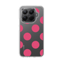 スリムプロテクションケース［ シンプルドット - Pink ］