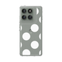 スリムプロテクションケース［ シンプルドット - White ］