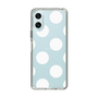 スリムプロテクションケース［ シンプルドット - White ］