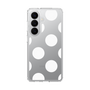 スリムプロテクションケース［ シンプルドット - White ］