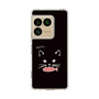 スリムプロテクションケース［ 食いしん坊なねこ - Black ］