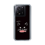 スリムプロテクションケース［ 食いしん坊なねこ - Black ］