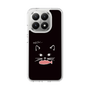 スリムプロテクションケース［ 食いしん坊なねこ - Black ］