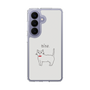 スリムプロテクションケース［ 蝶ネクタイねこ - White ］