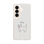 スリムプロテクションケース［ 蝶ネクタイねこ - White ］