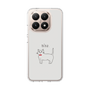 スリムプロテクションケース［ 蝶ネクタイねこ - White ］