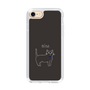 スリムプロテクションケース［ 蝶ネクタイねこ - Black ］