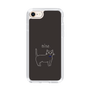 スリムプロテクションケース［ 蝶ネクタイねこ - Black ］