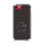 スリムプロテクションケース［ 蝶ネクタイねこ - Black ］