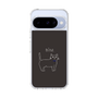 スリムプロテクションケース［ 蝶ネクタイねこ - Black ］