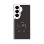 スリムプロテクションケース［ 蝶ネクタイねこ - Black ］