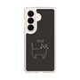 スリムプロテクションケース［ 蝶ネクタイねこ - Black ］