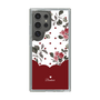 スリムプロテクションケース［ ツインドットフラワー - Red ］