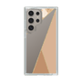 スリムプロテクションケース［ マーブルトライアングルパレット - Beige ］