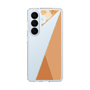 スリムプロテクションケース［ マーブルトライアングルパレット - Orange ］