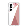 スリムプロテクションケース［ マーブルトライアングルパレット - Pink ］