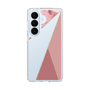 スリムプロテクションケース［ マーブルトライアングルパレット - Pink ］