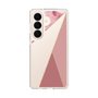 スリムプロテクションケース［ マーブルトライアングルパレット - Pink ］