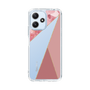 スリムプロテクションケース［ マーブルトライアングルパレット - Pink ］