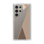スリムプロテクションケース［ マーブルトライアングルパレット - Brown ］
