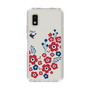 スリムプロテクションケース［ 北欧フラワーバード ］