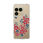 スリムプロテクションケース［ 北欧フラワーバード ］