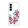 スリムプロテクションケース［ 北欧フラワーバード ］