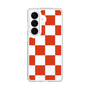 スリムプロテクションケース［ 市松模様 - Red ］