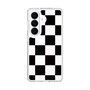 スリムプロテクションケース［ 市松模様 - Black ］