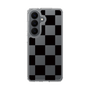 スリムプロテクションケース［ 市松模様 - Black ］