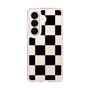スリムプロテクションケース［ 市松模様 - Black ］