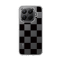 スリムプロテクションケース［ 市松模様 - Black ］