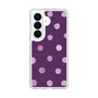 スリムプロテクションケース［ 水彩ドット・レトロカラー - Purple ］