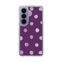 スリムプロテクションケース［ 水彩ドット・レトロカラー - Purple ］
