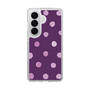 スリムプロテクションケース［ 水彩ドット・レトロカラー - Purple ］