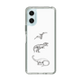 スリムプロテクションケース［ Dinosaurs No.1 - White ］