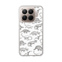 スリムプロテクションケース［ Dinosaurs No.2 - White ］